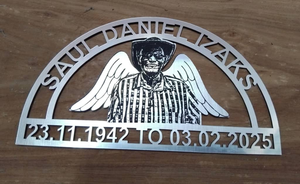 Memorial Rowmark Plate